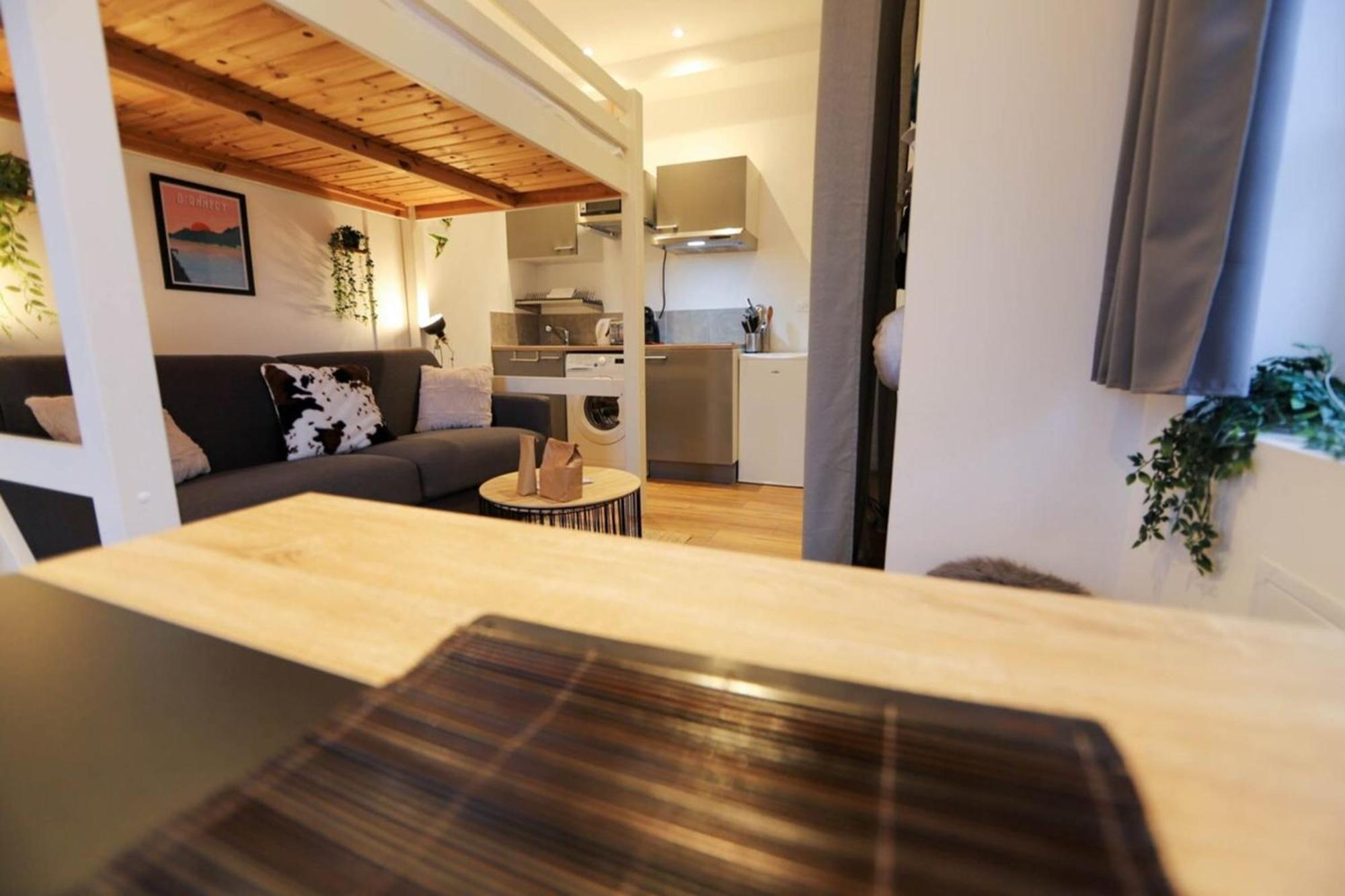 Le Petit Plus - Studio Confortable Avec Parking Appartement Annecy Buitenkant foto